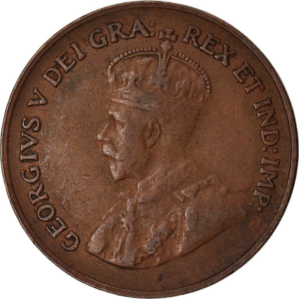 Coin, Canada, George V, Cent, 1934, Royal Canadian Mint, Ottawa, EF(40-45)