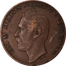 Coin, Sweden, Carl XV Adolf, 2 Öre, 1871, VF(30-35), Bronze, KM:706