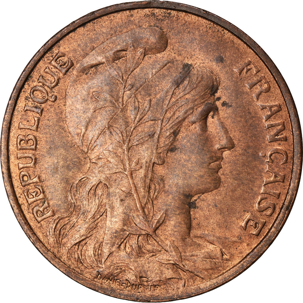 Münze, Frankreich, Dupuis, 10 Centimes, 1898, Paris, SS, Bronze, KM:843, Le