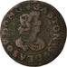 Coin, France, DOMBES, Gaston d'Orléans, Double Tournois, 1642, Trévoux