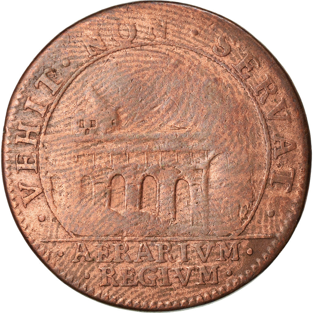 Frankrijk, Token, Louis XIV, Trésor Royal, 1681, FR, Koper, Feuardent:1898
