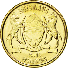 Botswana, 1 Pula, 2013, SPL, Nichel-ottone, KM:New