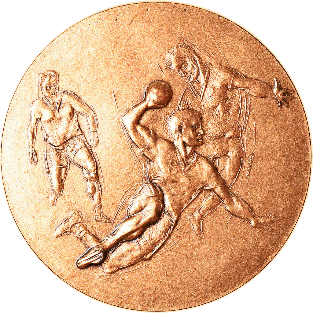 France, Médaille, Hand-Ball, C.N.I.F, Finale, Sports & leisure, 1995, Mauviel