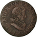 Coin, France, Louis XIII, Double tournois, buste juvénile au col fraisé