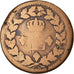 Münze, Frankreich, Louis XVIII, Decime, 1814, Strasbourg, SGE+, Bronze, KM:701