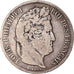 Münze, Frankreich, Louis-Philippe, 5 Francs, 1837, Lille, S, Silber, KM:749.13
