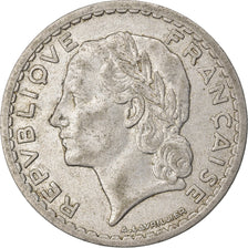 Moneta, Francia, Lavrillier, 5 Francs, 1948, Beaumont - Le Roger, MB+