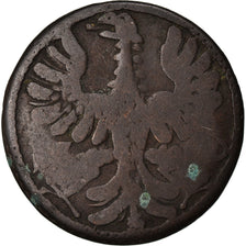 Coin, German States, AACHEN, 12 Heller, 1760, VF(20-25), Copper, KM:51