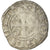 Moneda, Francia, Champagne, Guillaume I, Denarius, 1176-1202, Reims, BC+, Plata