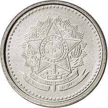 BRAZIL, Centavo, 1986, KM #600, MS(63), Stainless Steel, 15, 1.61