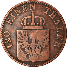 Coin, German States, PRUSSIA, Friedrich Wilhelm IV, 3 Pfennig, 1856, Berlin