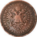 Moneda, Austria, Franz Joseph I, Kreuzer, 1851, Kremnitz, BC+, Cobre, KM:2185