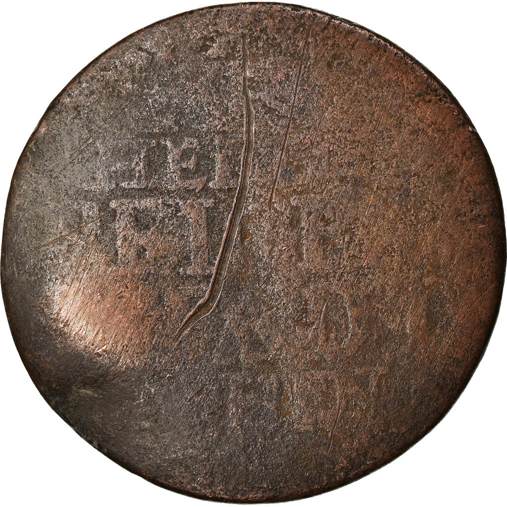 Coin, German States, AACHEN, 12 Heller, 1791, VG(8-10), Copper, KM:51