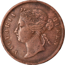 Coin, Straits Settlements, Victoria, Cent, 1887, VF(30-35), Bronze, KM:16