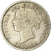 Coin, Canada, Victoria, 10 Cents, 1880, Heaton, VF(30-35), Silver, KM:3