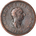 Coin, Great Britain, George III, 1/2 Penny, 1806, VF(20-25), Copper, KM:662