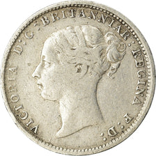 Coin, Great Britain, Victoria, 3 Pence, 1886, VF(30-35), Silver, KM:730