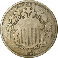 Münze, Vereinigte Staaten, Shield Nickel, 5 Cents, 1866, U.S. Mint