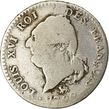 Moeda, França, Louis XVI, 30 sols françois, 30 Sols, 1792, Paris, F(12-15)