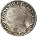 Coin, France, Louis XIII, 1/12 Ecu, 1643, Paris, F(12-15), Silver, Gadoury:46