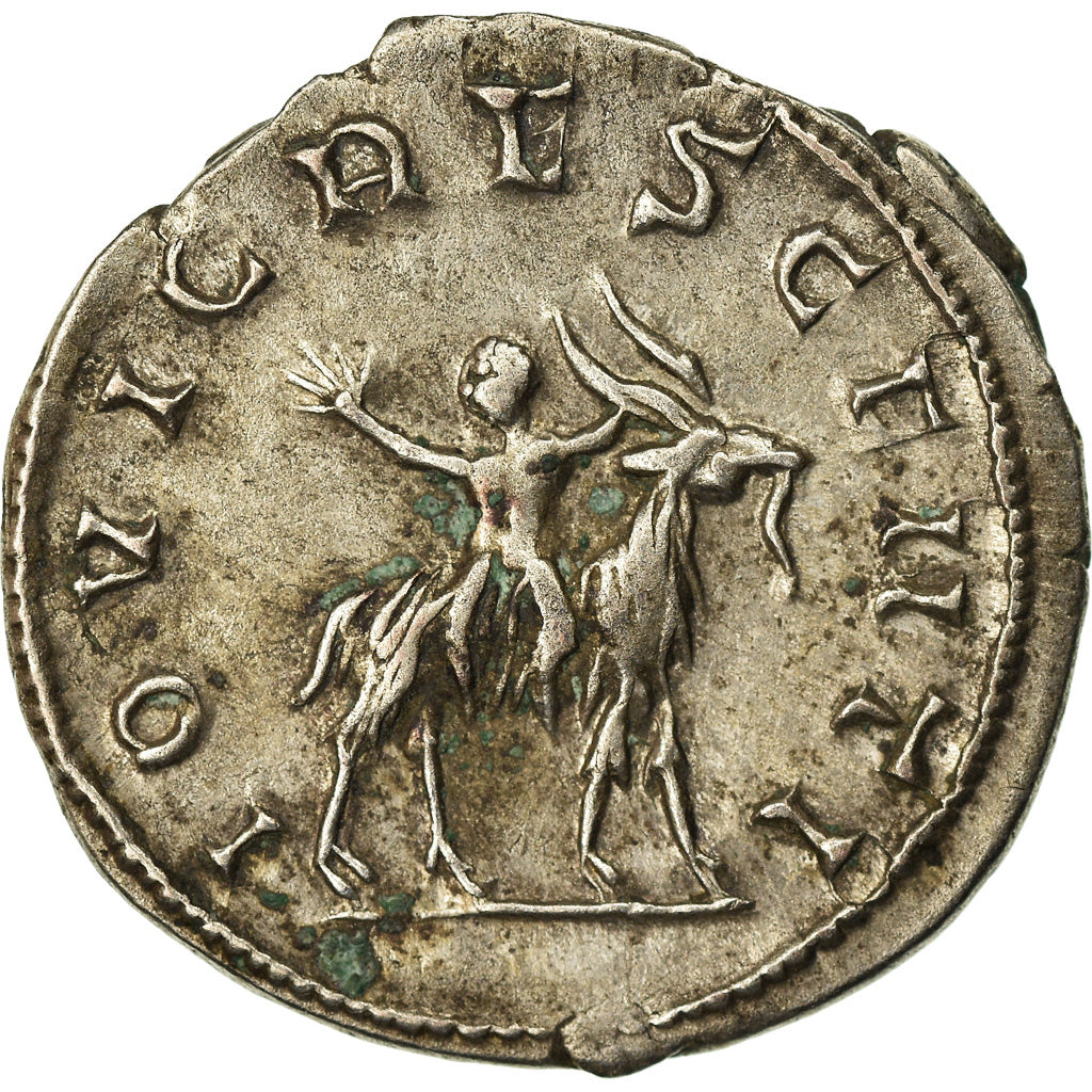 Coin, Valerian II, Antoninianus, 254-255, Trier or Cologne, EF(40-45), Billon