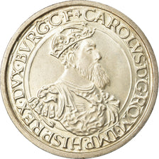 Coin, Belgium, Charles Quint, 5 Ecu, 1987, MS(60-62), Silver, KM:166