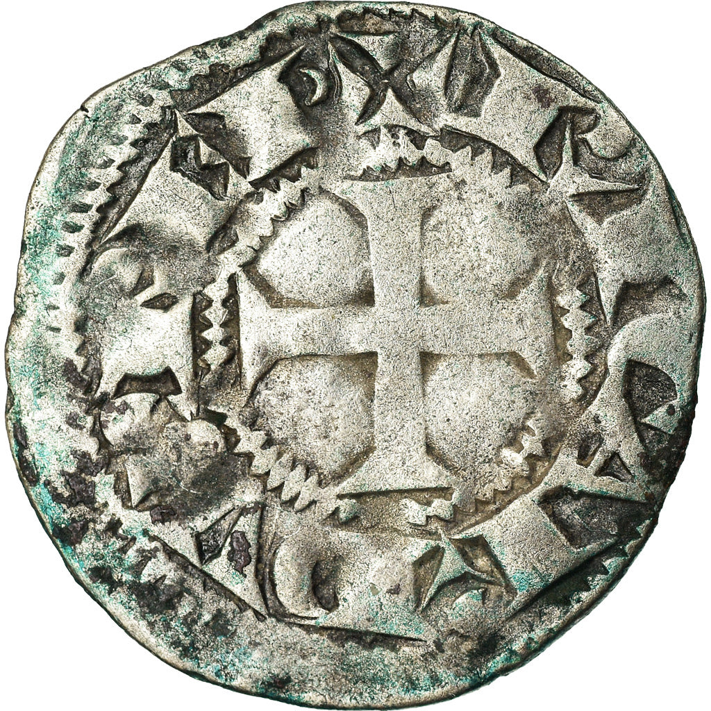 Coin, France, Poitou, Richard Cœur de Lion, Denarius, VF(30-35), Silver