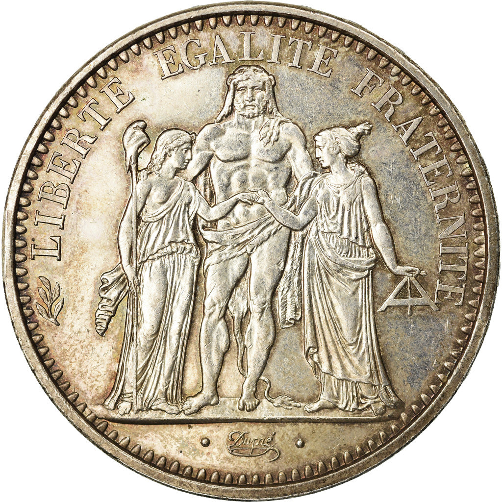 Coin, France, Hercule, 10 Francs, 1965, Paris, AU(55-58), Silver, KM:932