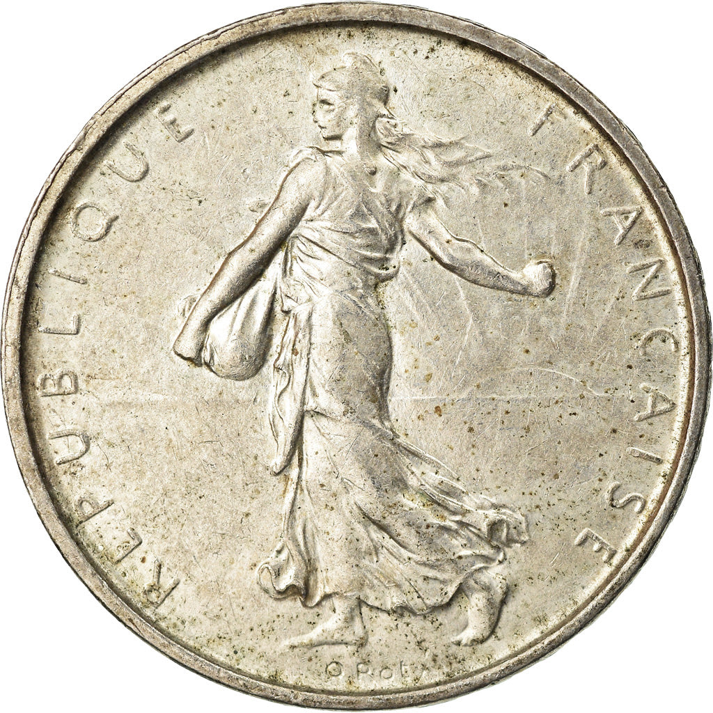 Coin, France, Semeuse, 5 Francs, 1963, Paris, EF(40-45), Silver, KM:926