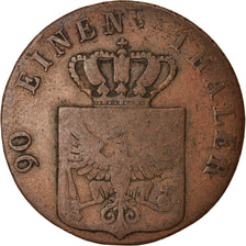 Coin, German States, PRUSSIA, Friedrich Wilhelm III, 4 Pfennig, 1839