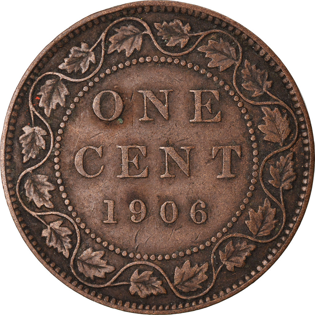 Münze, Kanada, Edward VII, Cent, 1906, Royal Canadian Mint, Ottawa, SS, Bronze
