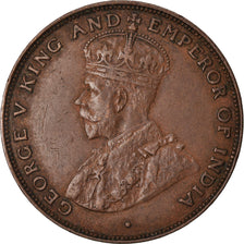 Coin, Hong Kong, George V, Cent, 1924, AU(50-53), Bronze, KM:16