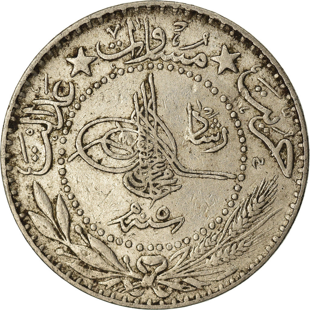 Monnaie, Turquie, Muhammad V, 20 Para, 1913, Qustantiniyah, TTB, Nickel, KM:761