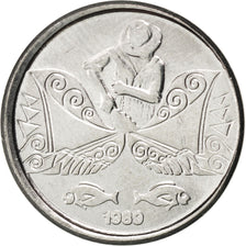 BRAZIL, 5 Centavos, 1989, KM #612, MS(63), Stainless Steel, 17.5, 2.33