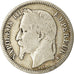 Coin, France, Napoleon III, Napoléon III, Franc, 1868, Paris, F(12-15), Silver