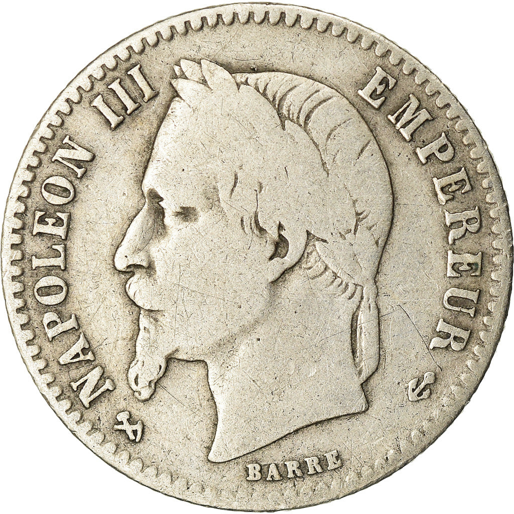 Coin, France, Napoleon III, Napoléon III, 50 Centimes, 1866, Bordeaux