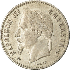 Coin, France, Napoleon III, 50 Centimes, 1867, Paris, EF(40-45), Silver