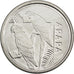 BRAZIL, 5 Cruzeiros Reais, 1993, KM #627, MS(63), Stainless Steel, 21, 3.41