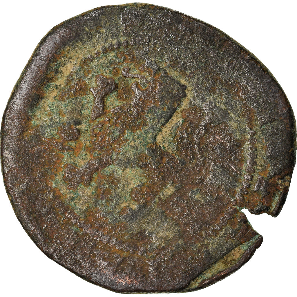 Moeda, Espanha, Philip II, 2 Maravedis, Cuenca, F(12-15), Cobre