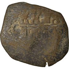 Coin, Spain, Philip II, 4 maravedis, Cuenca, Official restrike, F(12-15), Copper