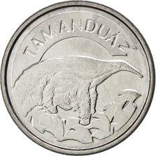 Moneda, Brasil, 10 Cruzeiros Reais, 1993, SC, Acero inoxidable, KM:628