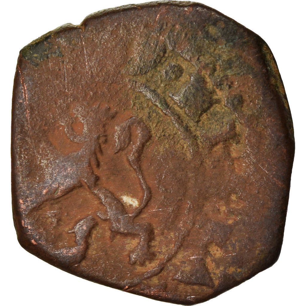 Moneta, Spagna, Philip III, 4 maravedis, Valladolid, B+, Rame