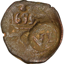 Coin, Spain, Philip IV, 6 Maravedis, 1659, Cuenca, VF(20-25), Copper