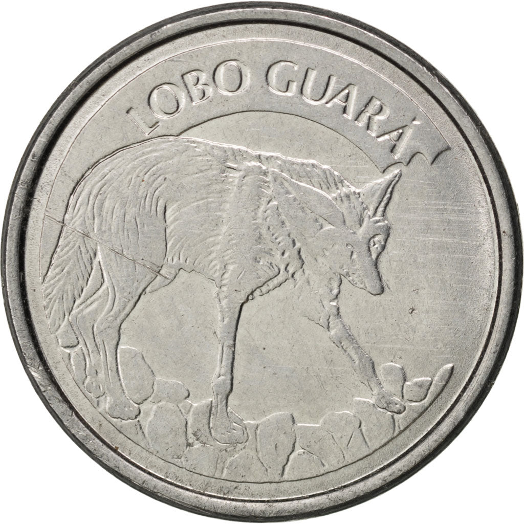 Coin, Brazil, 100 Cruzeiros Reais, 1994, MS(63), Stainless Steel, KM:630