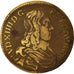 Francia, Token, Royal, Louis XIV, Conseil du Roi, MB+, Rame, Feuardent:244