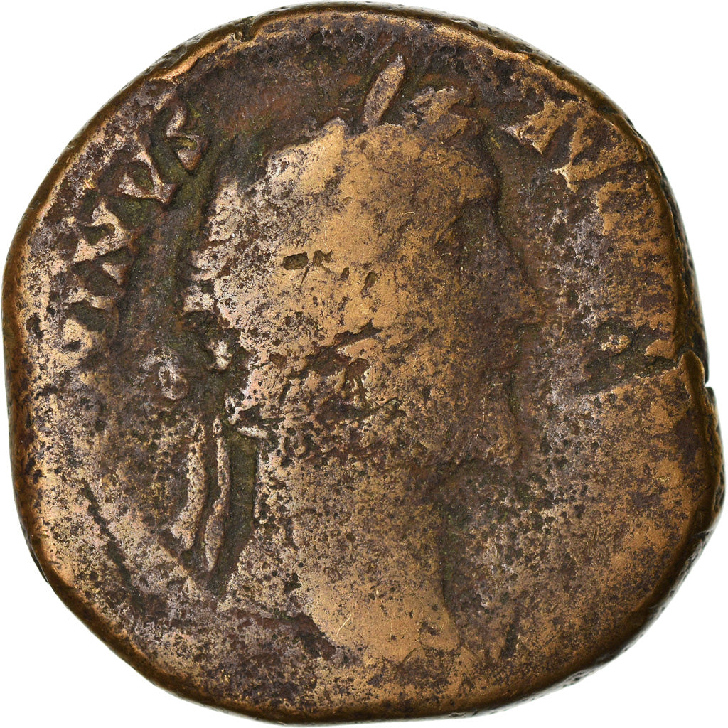 Coin, Antoninus Pius, Sestertius, 146, Rome, F(12-15), Bronze, RIC:765