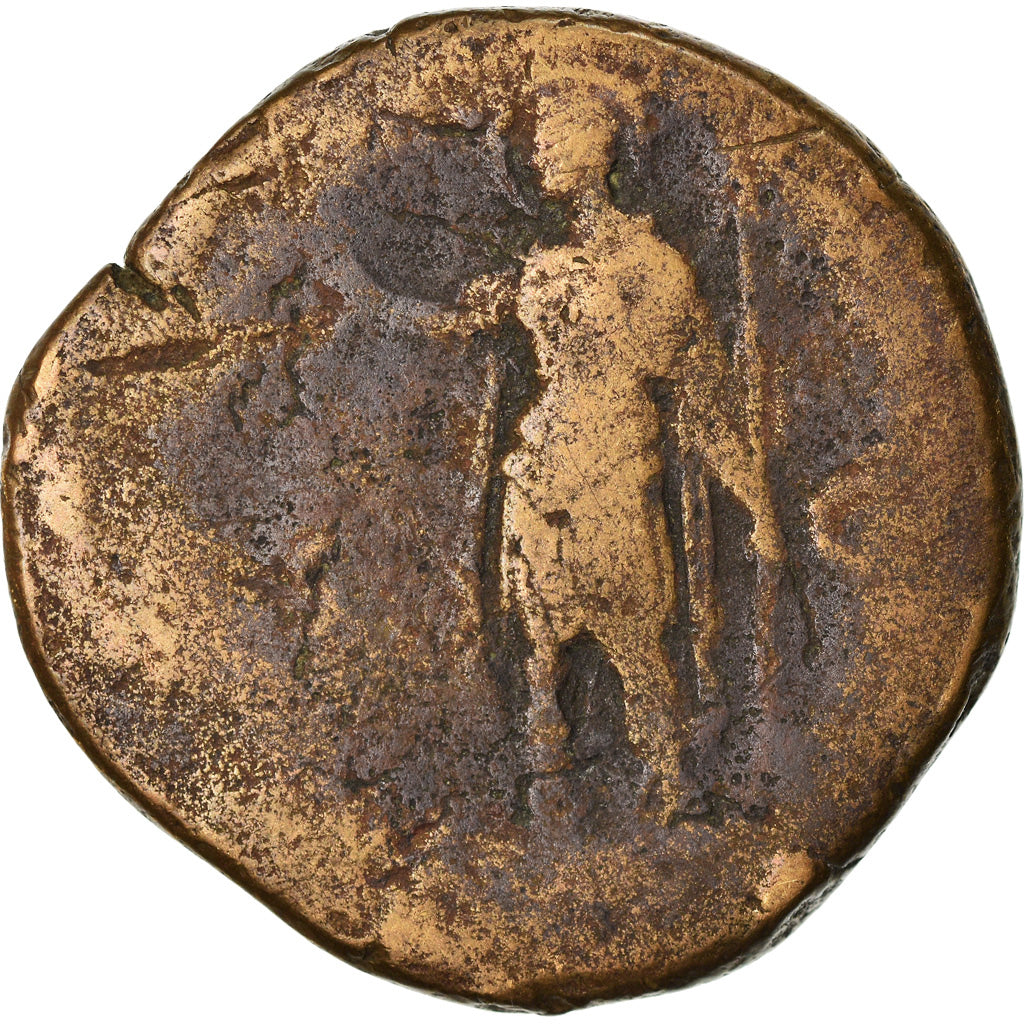 Coin, Antoninus Pius, Sestertius, 146, Rome, F(12-15), Bronze, RIC:765