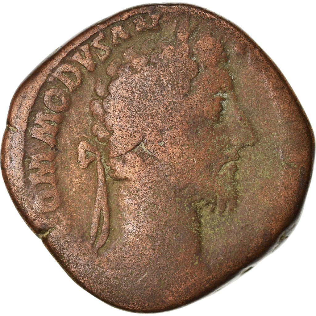 Moneda, Commodus, Sestercio, 183-184, Rome, BC, Bronce, RIC:413