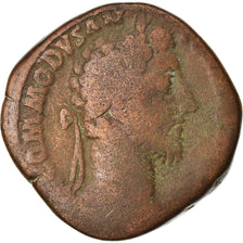 Moneda, Commodus, Sestercio, 183-184, Rome, BC, Bronce, RIC:413