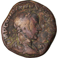 Moneta, Gordian III, Sesterzio, 240, Rome, MB, Bronzo, RIC:310a